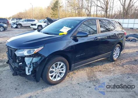 2021 Chevrolet Equinox Fwd Lt из США, поврежденный, VIN 3GNAXKEV3MS107940